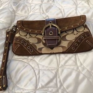 Never used Coach wristlet